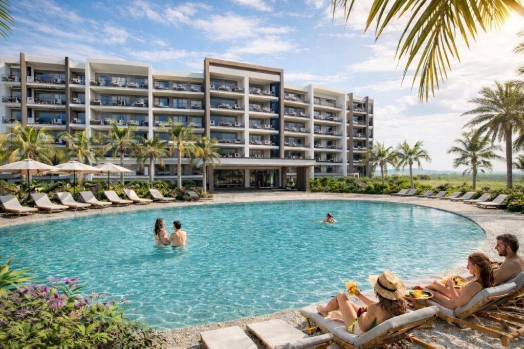 Piscine commune Port de Plaisance Sint Maarten - Investissement immobilier